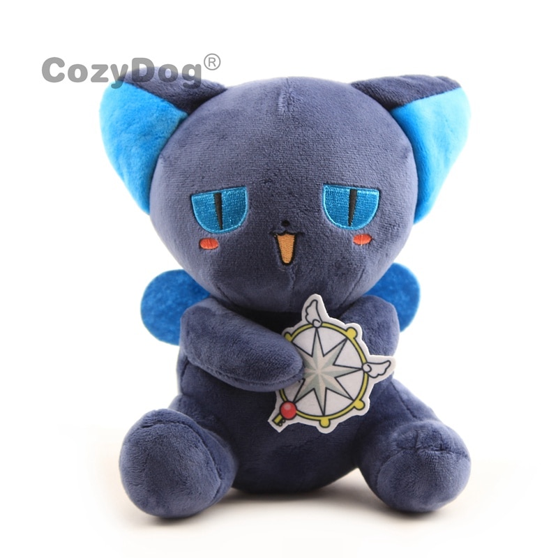 22-cm-Japan-Anime-CERBERUS-Plush-Toys-Cartoon-Cardcaptor-Sakura-Stuffed-Toy-Doll-Kawaii-Blue-Rabbit 22 cm Japan Anime CERBERUS Plush Toys Cartoon Cardcaptor Sakura Stuffed Toy Doll Kawaii Blue Rabbit - Anime Plushies
