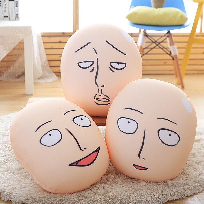 25-40cm-ONE-PUNCH-MAN-re-make-Saitama-Plush-Toys-Dolls-Cushion-Stuffed-Cartoon-Figure-Toys 25 40cm ONE PUNCH MAN re make Saitama Plush Toys Dolls Cushion Stuffed Cartoon Figure Toys - Anime Plushies