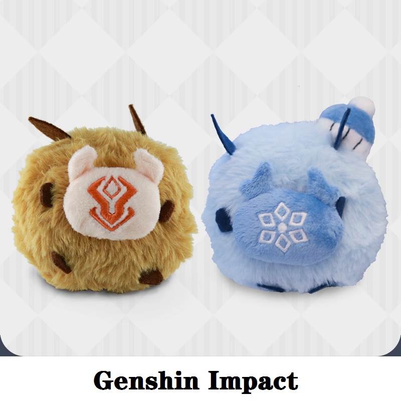Anime-Plush-Toys-From-Kids-New-Game-Genshin-Impact-Cosplay-Props-Project-Hilichurl-Keychain-Christmas-Pendant Anime Plush Toys From Kids New Game Genshin Impact Cosplay Props Project Hilichurl Keychain Christmas Pendant - Anime Plushies