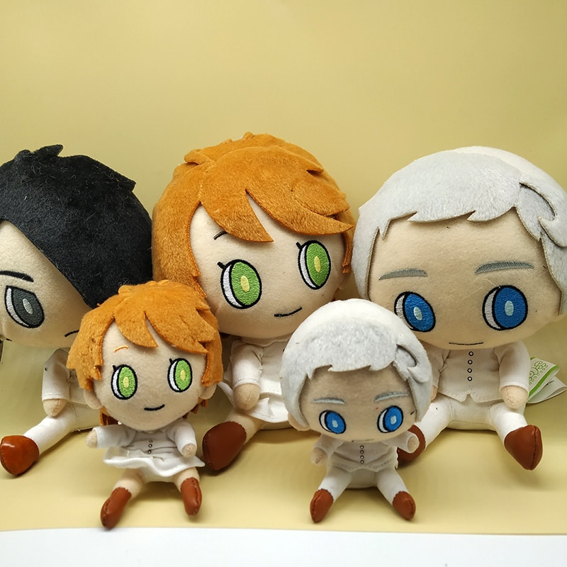 Anime-The-Promised-Neverland-Norman-Ray-Emma-10cm-Stuffed-Toy-Soft-Plush-8771-Children-Christmas-Gift Anime The Promised Neverland Norman Ray Emma 10cm Stuffed Toy Soft Plush 8771 Children Christmas Gift - Anime Plushies
