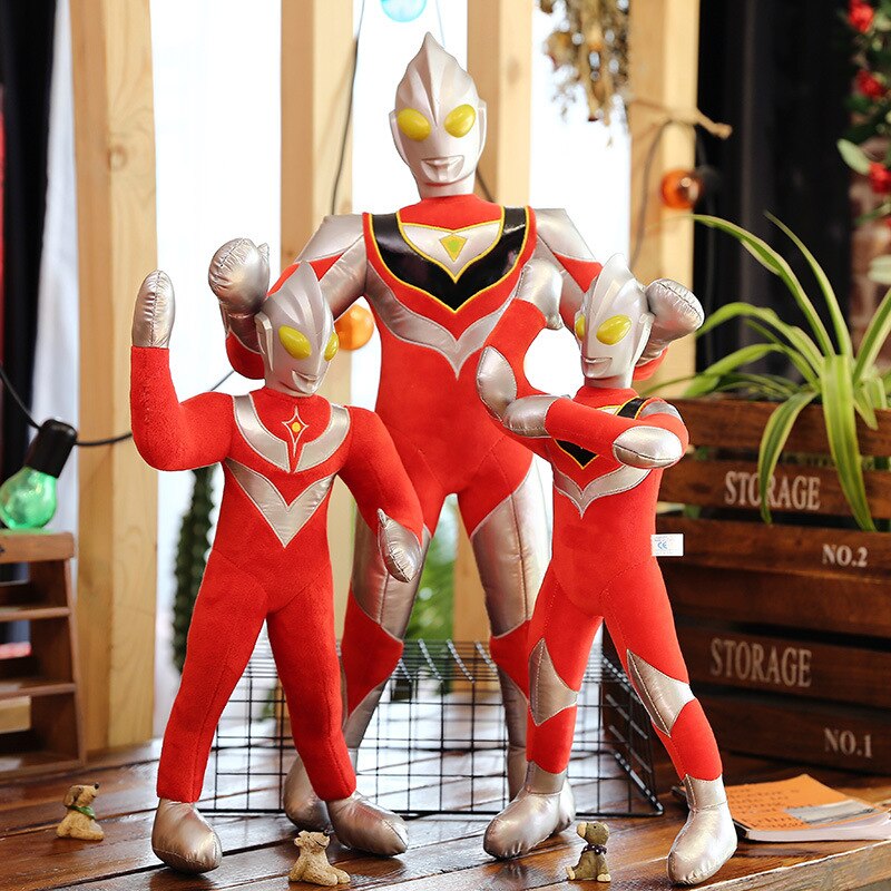 Cartoon-Anime-Ultraman-Plush-Toy-Taro-Tiga-Gaia-Plush-Dolls-Soft-Stuffed-Plush-Dolls-Cute-Anime-1 Cartoon Anime Ultraman Plush Toy Taro Tiga Gaia Plush Dolls Soft Stuffed Plush Dolls Cute Anime 1 - Anime Plushies