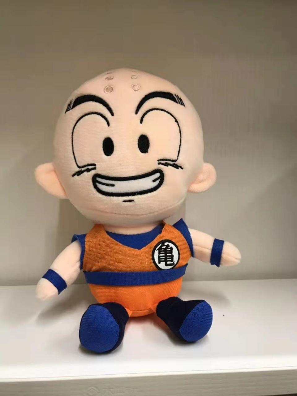 DRAGON BALL Plush stuffed animal toys Son Goku Kuririn Vegeta IV Torankusu Q version plush doll children's toy holiday gift DRAGON BALL Plush stuffed animal toys Son Goku Kuririn Vegeta IV Torankusu Q version plush doll children's toy holiday gift