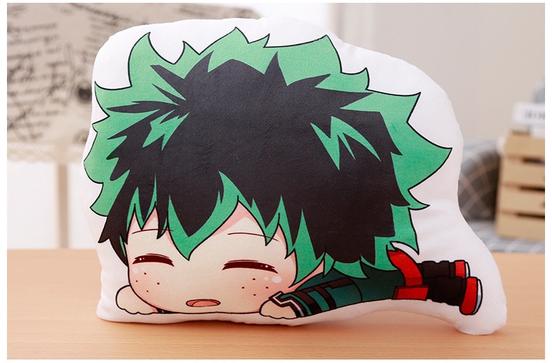 My Hero Academia Manga Anime Plushie Cushion Pillow Midoriya Izuku Bakugou Katsuki Todoroki Shouto Stuffed Plush Toy Doll Decor My Hero Academia Manga Anime Plushie Cushion Pillow Midoriya Izuku Bakugou Katsuki Todoroki Shouto Stuffed Plush Toy Doll Decor