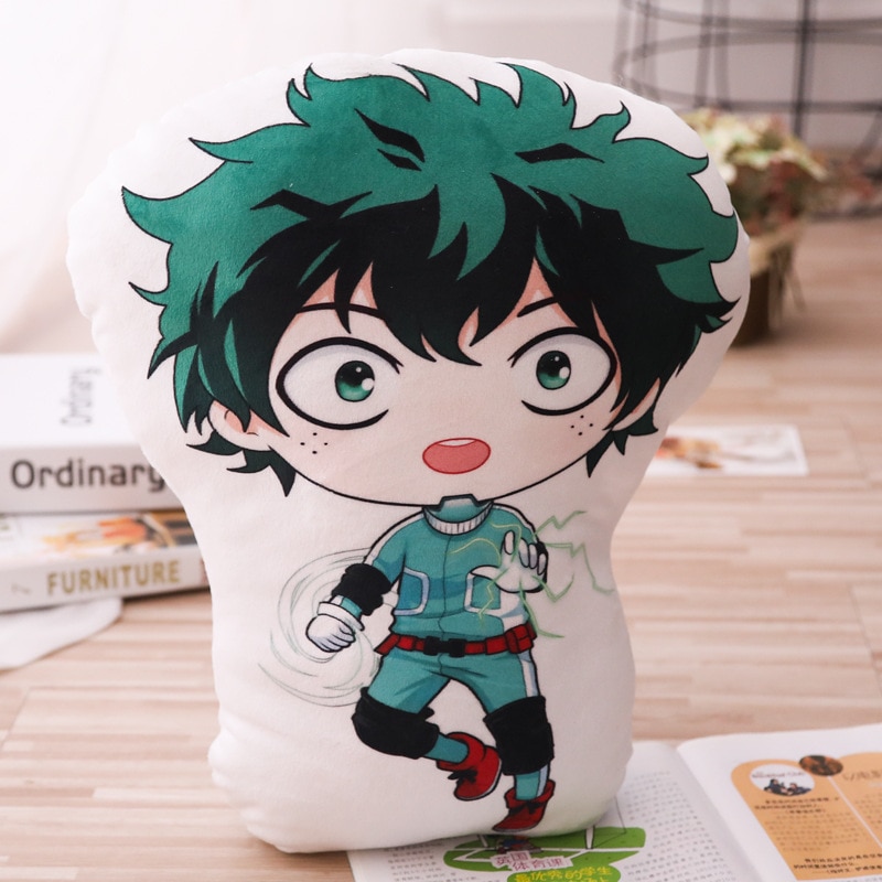 My Hero Academia Manga Anime Plushie Cushion Pillow Midoriya Izuku Bakugou Katsuki Todoroki Shouto Stuffed Plush Toy Doll Decor My Hero Academia Manga Anime Plushie Cushion Pillow Midoriya Izuku Bakugou Katsuki Todoroki Shouto Stuffed Plush Toy Doll Decor